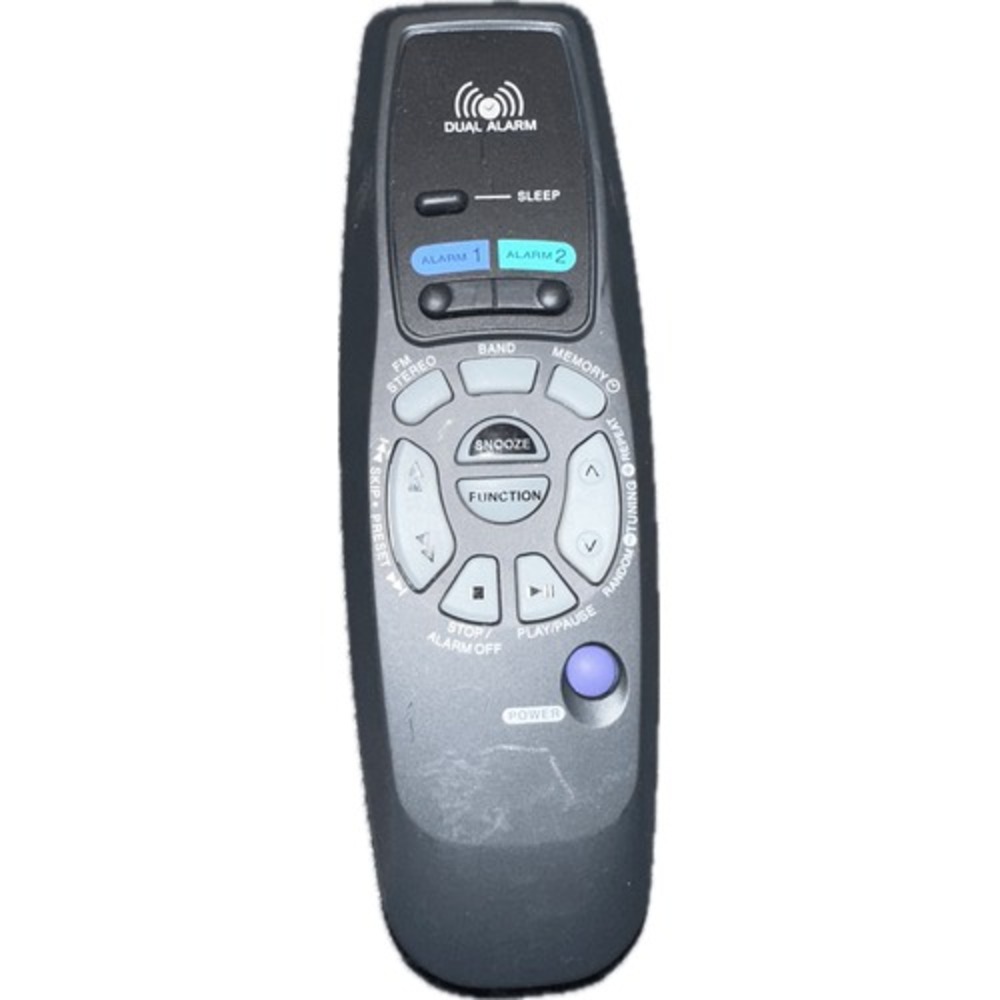 Audiovox RC24-03 Pre-Owned Multi-Brand Clock‎ Radio Remote Control